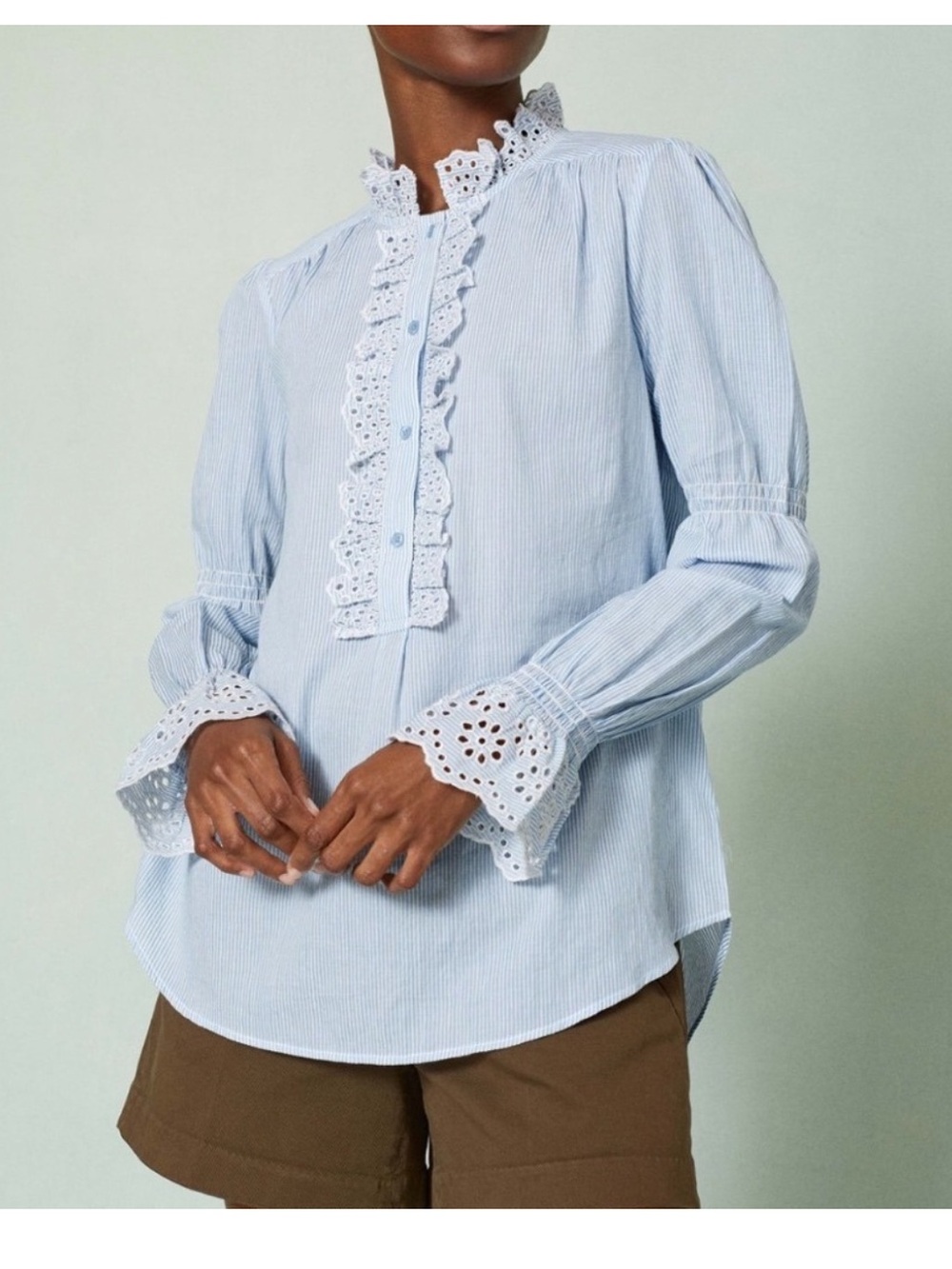 ME+EM cotton blouse size UK 8 NWT